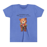 Kids "Flowers are Happiness" URSA Short Sleeve Tee