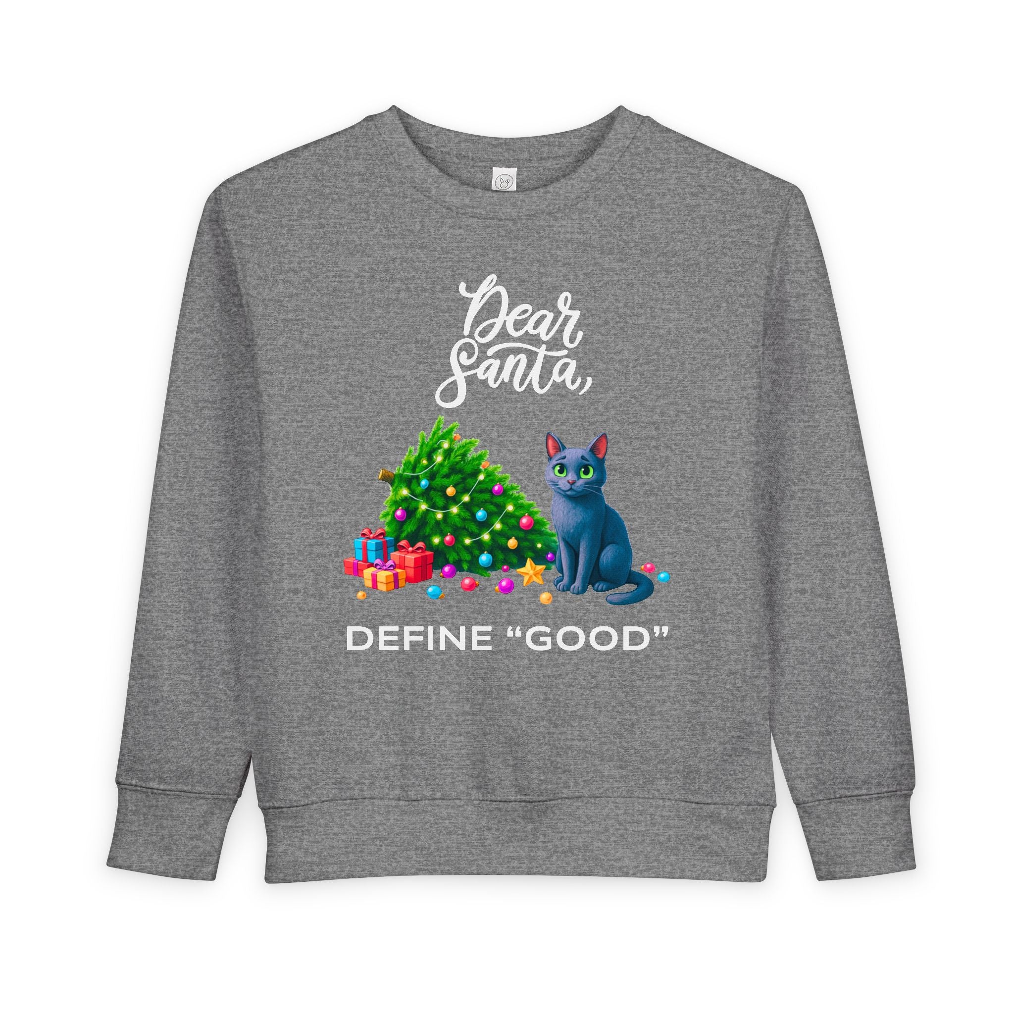 "Dear Santa" Toddler Cozy Sweatshirt