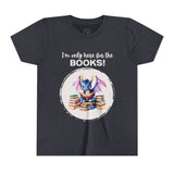 Kids "Here for the Books" Short Sleeve Tee