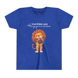 Kids "Flowers are Happiness" LEO Short Sleeve Tee