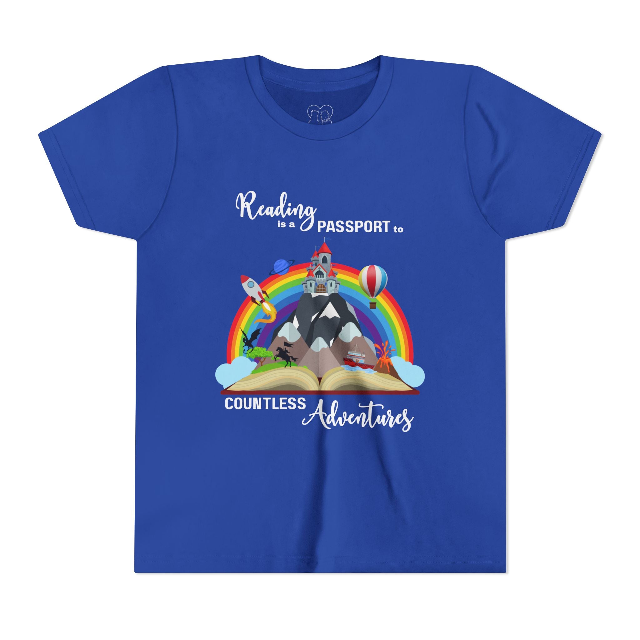 Kids "Reading" Short Sleeve Tee
