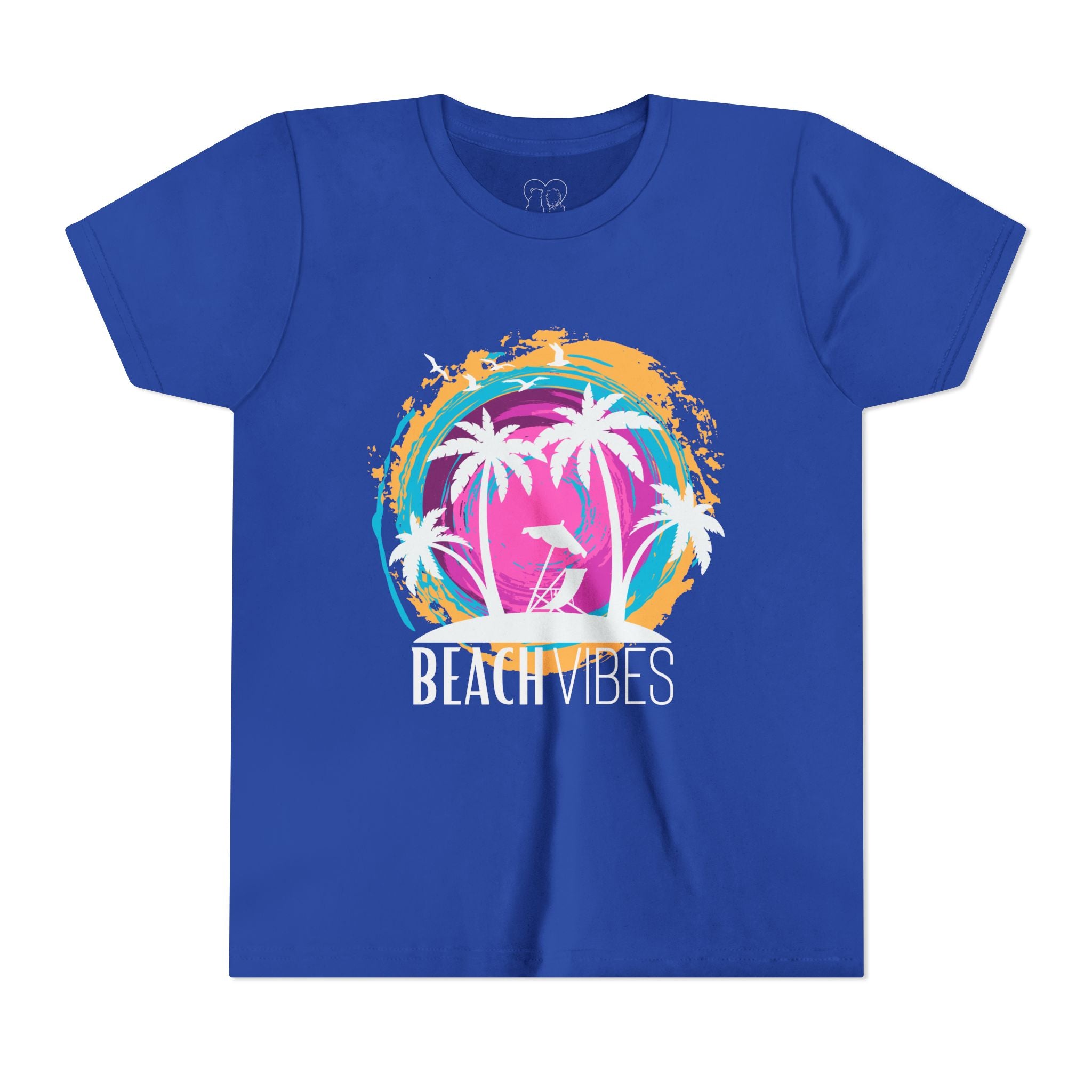 Kids "Beach Vibes" Short Sleeve Tee