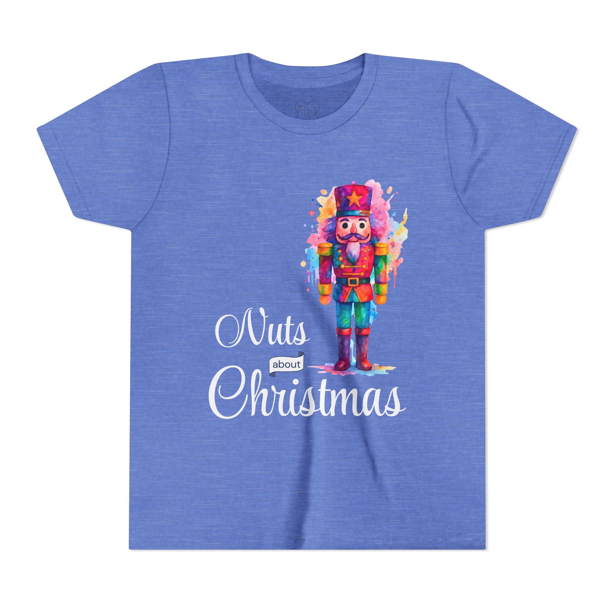"Nuts about Christmas" Kids Short Sleeve Tee