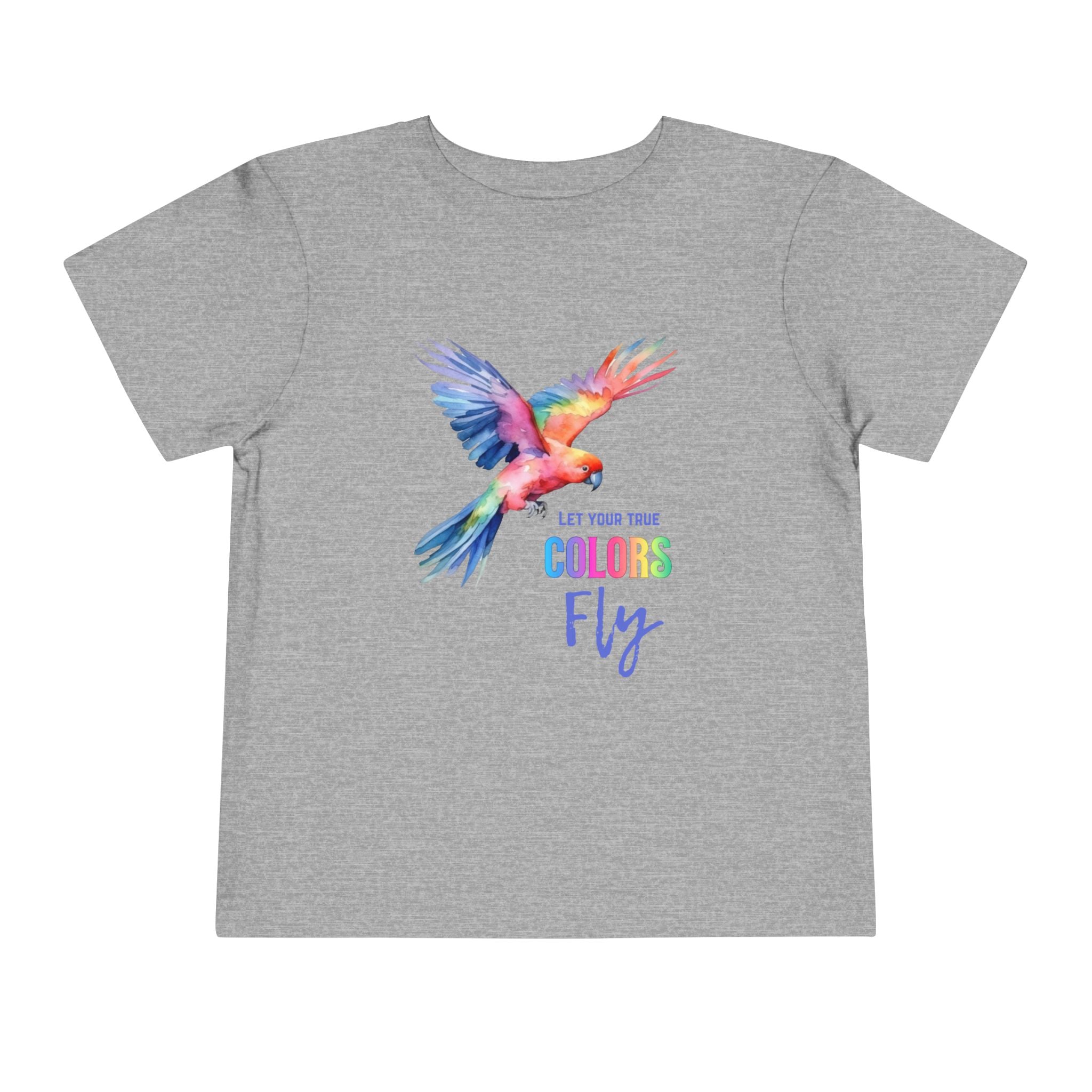 Toddler "True Colors" Short Sleeve Tee