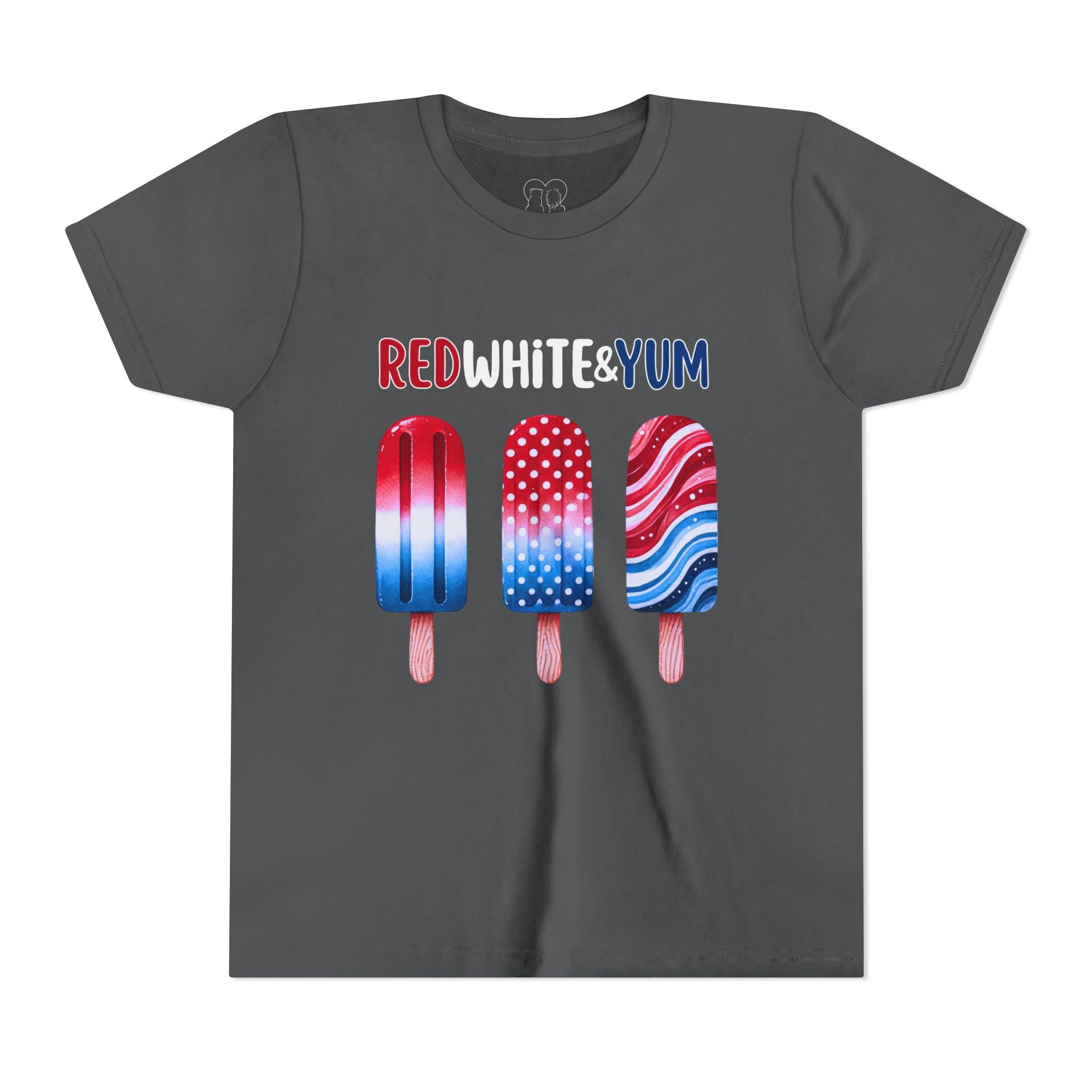 Kids "Red White & Yum" Short Sleeve Tee