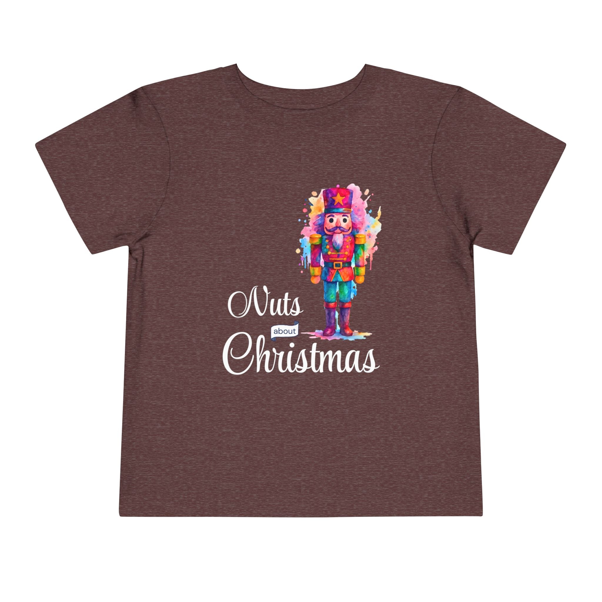 "Nuts about Christmas" Toddler Short Sleeve Tee