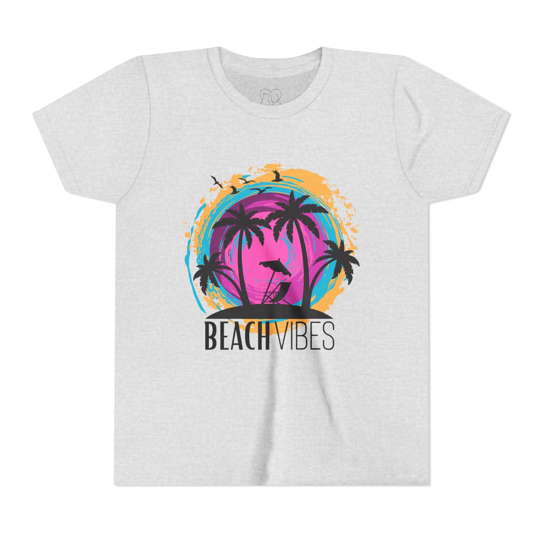 Kids "Beach Vibes" Short Sleeve Tee