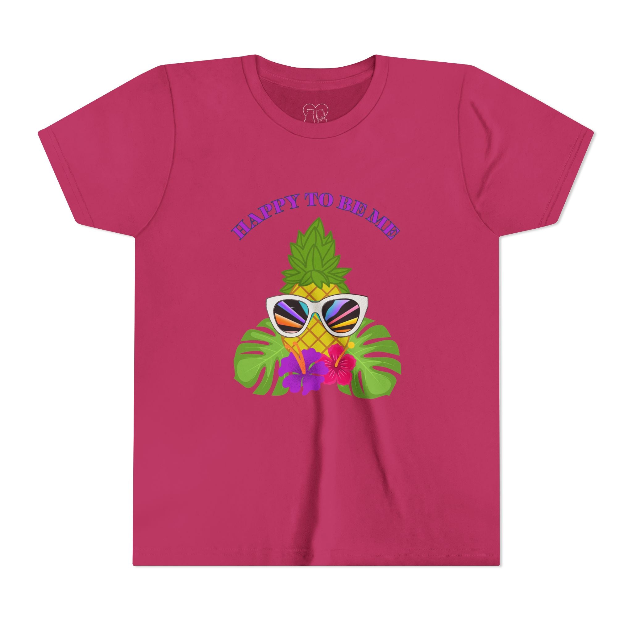 Kids "Happy to be Me" Short Sleeve Tee