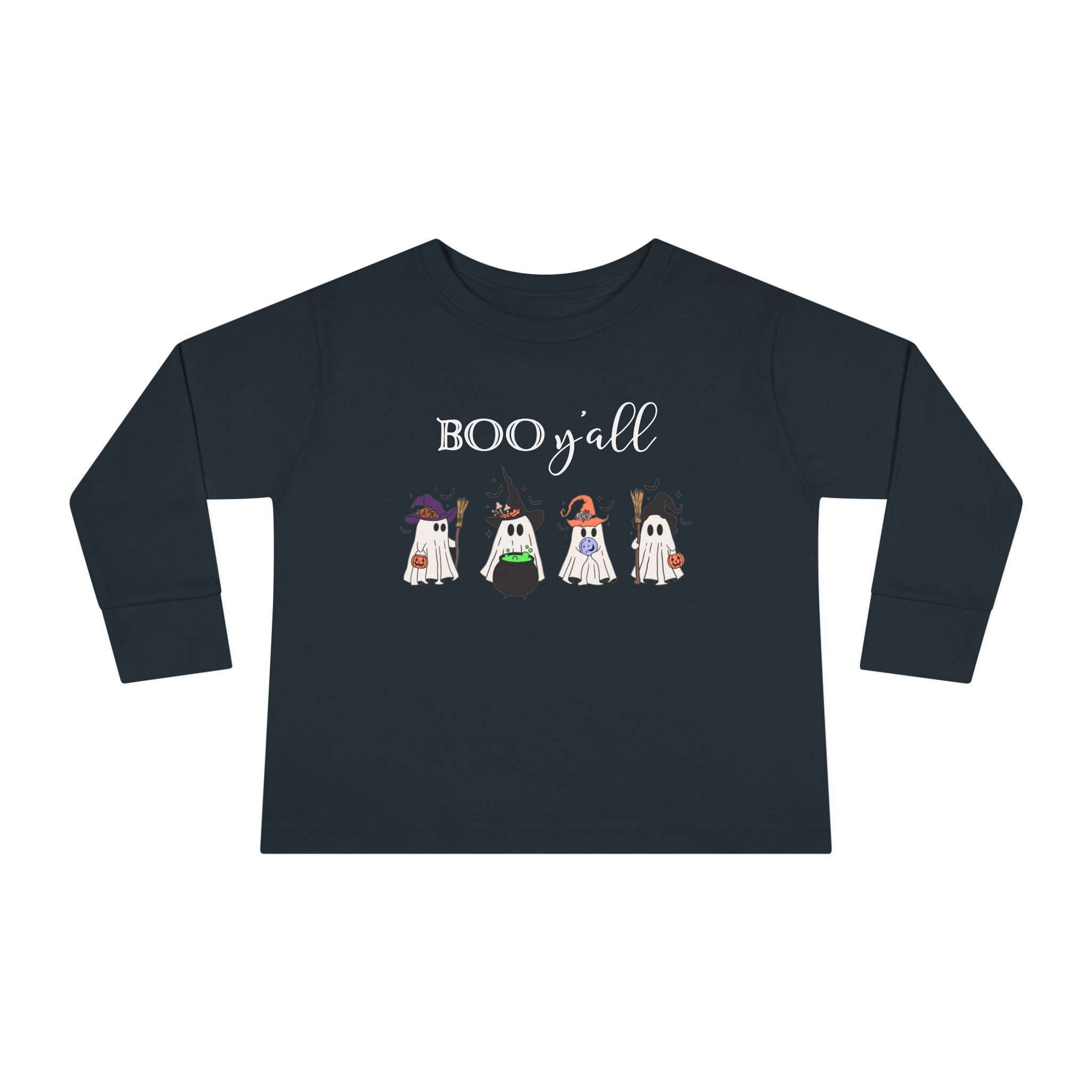 Toddler "Boo Y'all" Long Sleeve Tee
