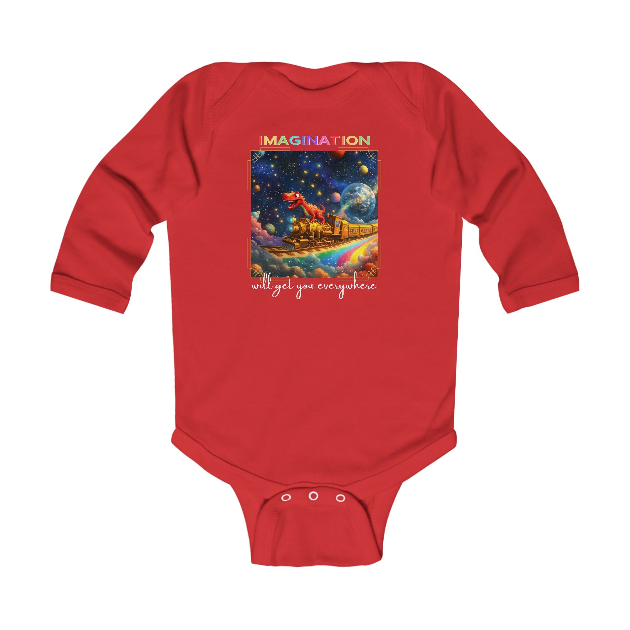 Baby "Imagination" Long Sleeve Bodysuit