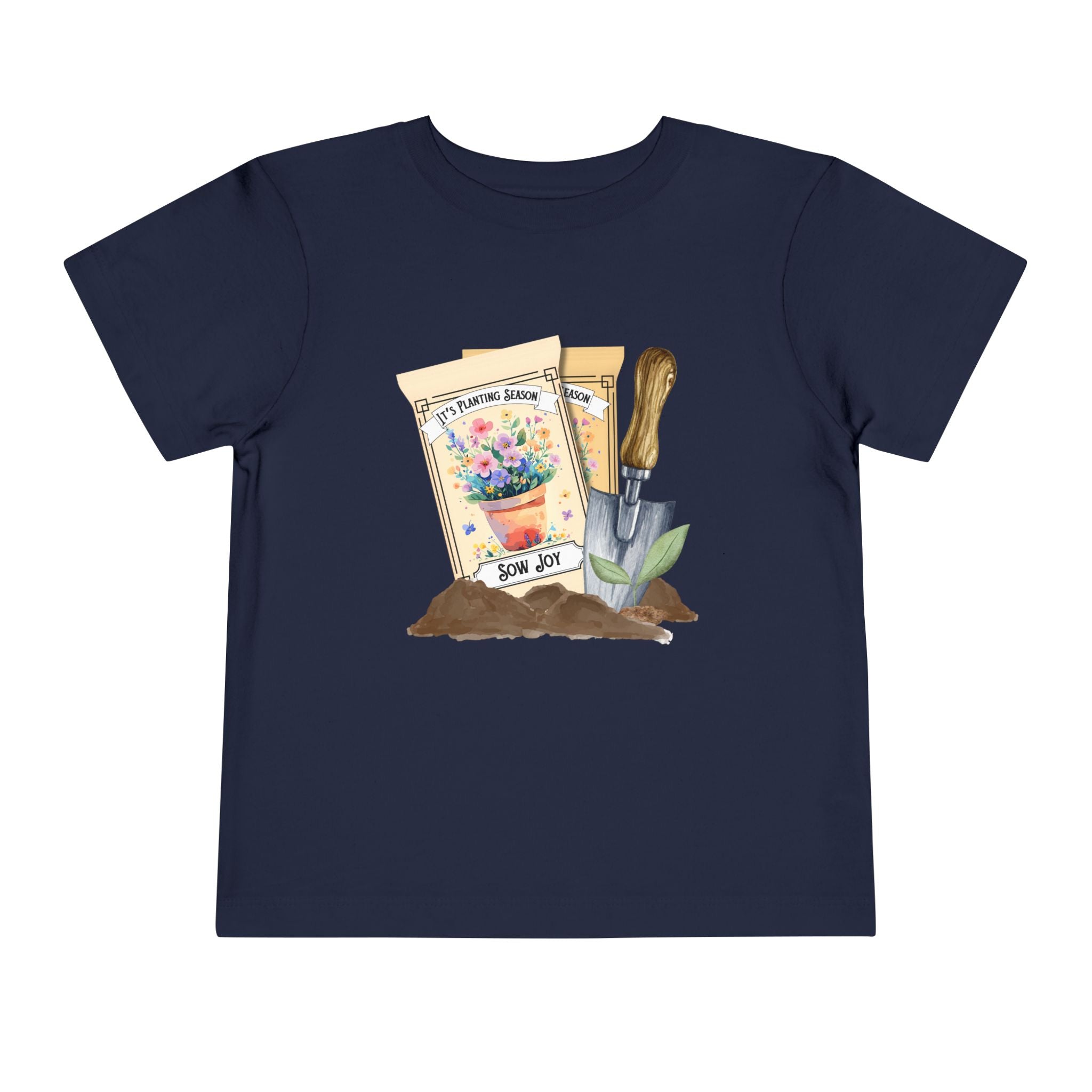 Toddler "Sow Joy" Seed Packet Short Sleeve Tee
