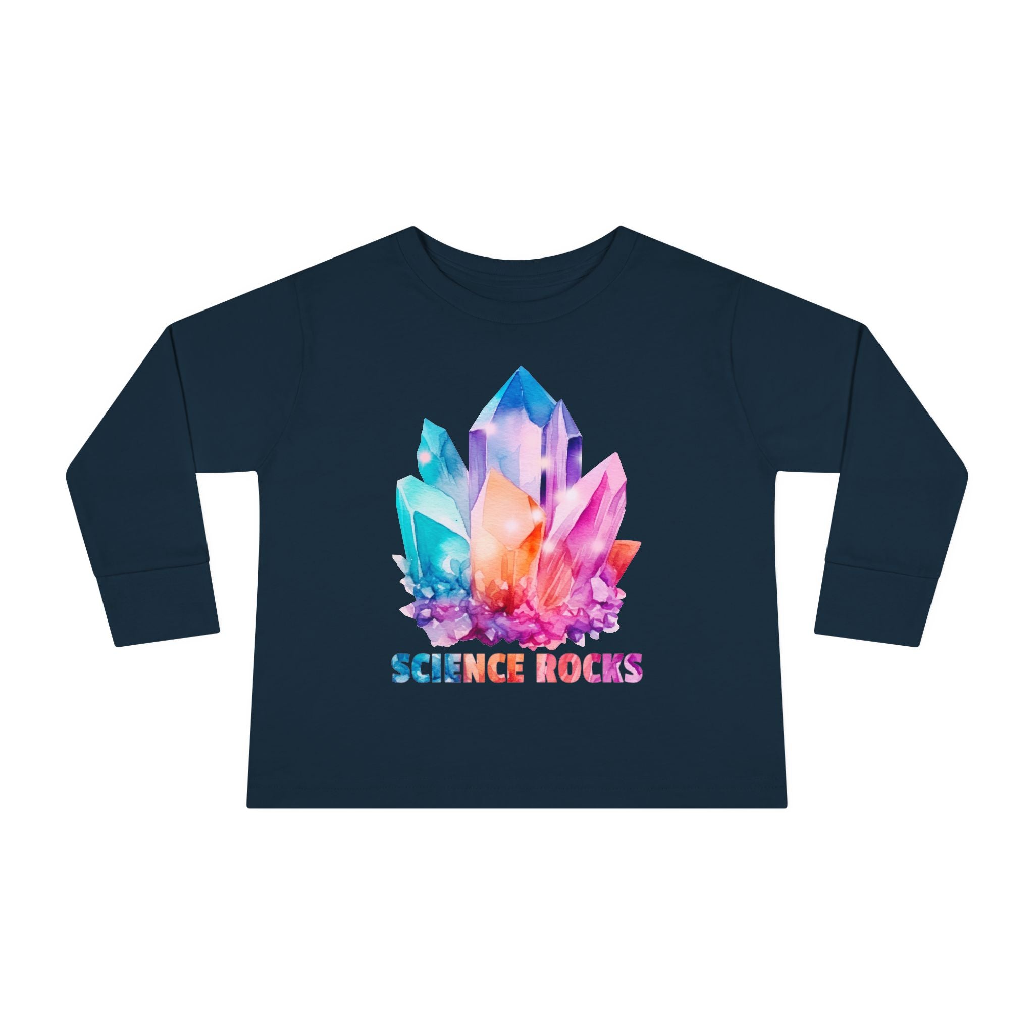 Toddler "Science Rocks" Long Sleeve Tee