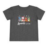 "Sparkle all the Way" Toddler Short Sleeve Tee