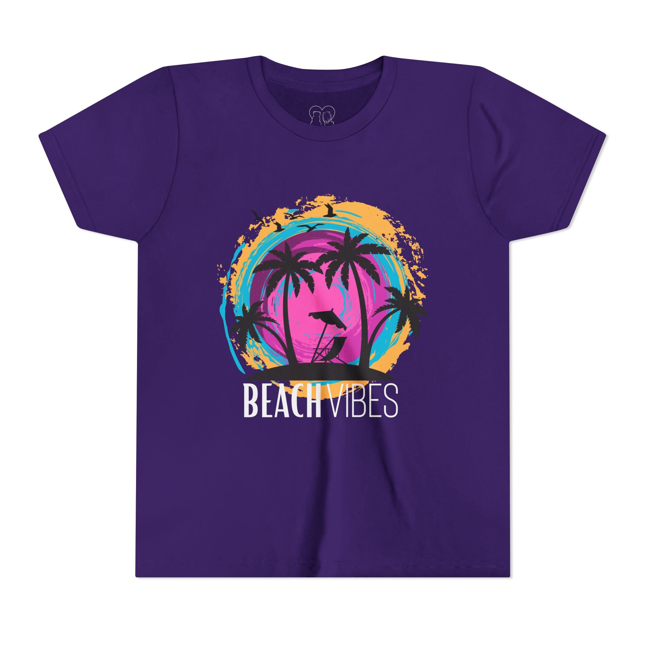 Kids "Beach Vibes" Short Sleeve Tee