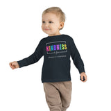 Toddler "Sprinkle Kindness" Long Sleeve Tee