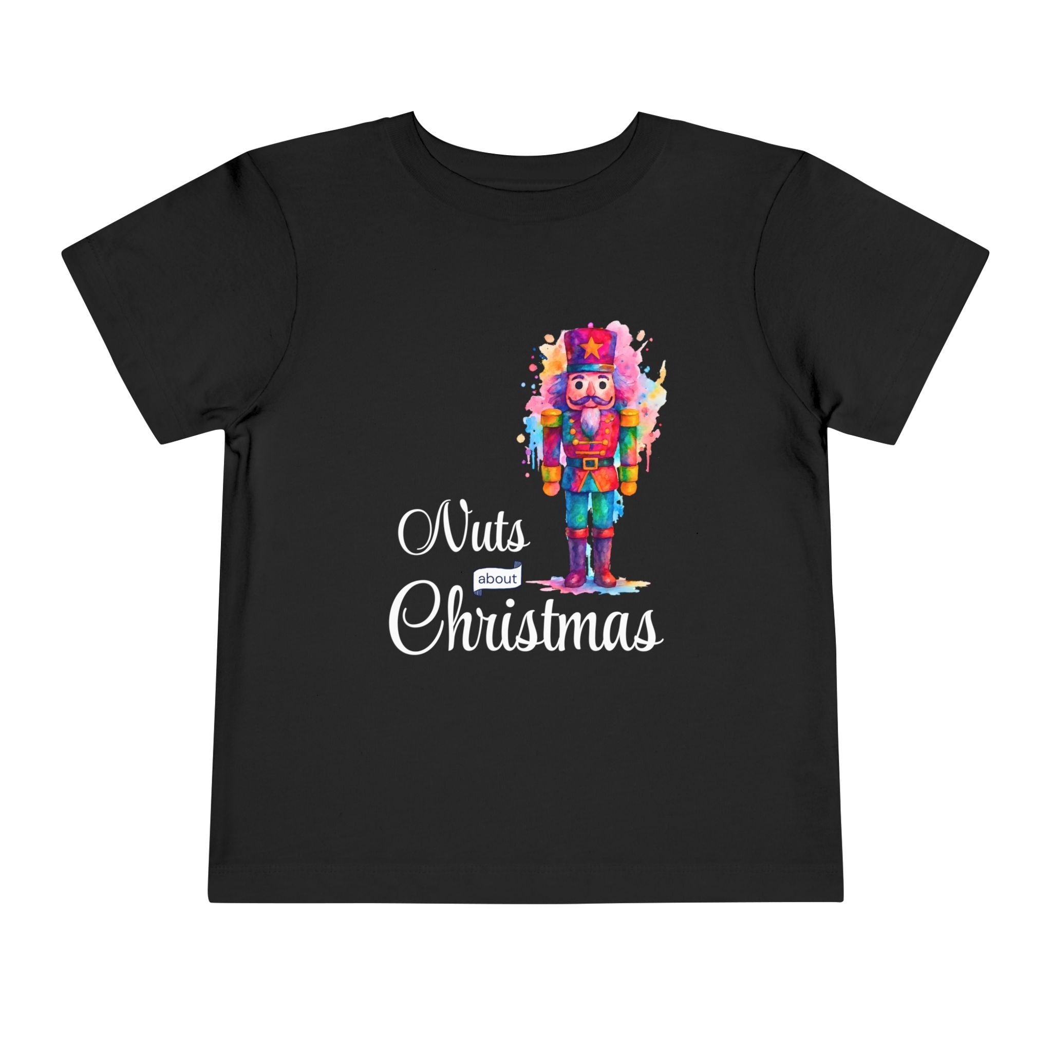 "Nuts about Christmas" Toddler Short Sleeve Tee