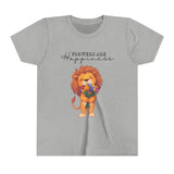 Kids "Flowers are Happiness" LEO Short Sleeve Tee