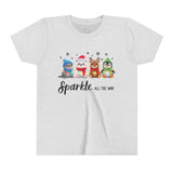 "Sparkle all the Way" Kids Short Sleeve Tee