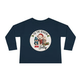 "Tis The Season to be Jolly" Toddler Long Sleeve Shirt