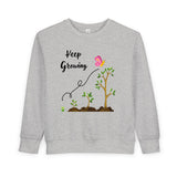 Toddler "Keep Growing" Sweatshirt