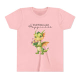 Kids "Flowers are Happiness" DRAGO Short Sleeve Tee