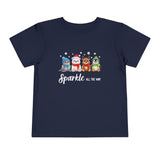 "Sparkle all the Way" Toddler Short Sleeve Tee