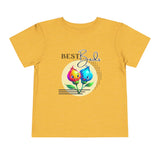 Toddler "Best Buds" Deco Yellow Short Sleeve Tee