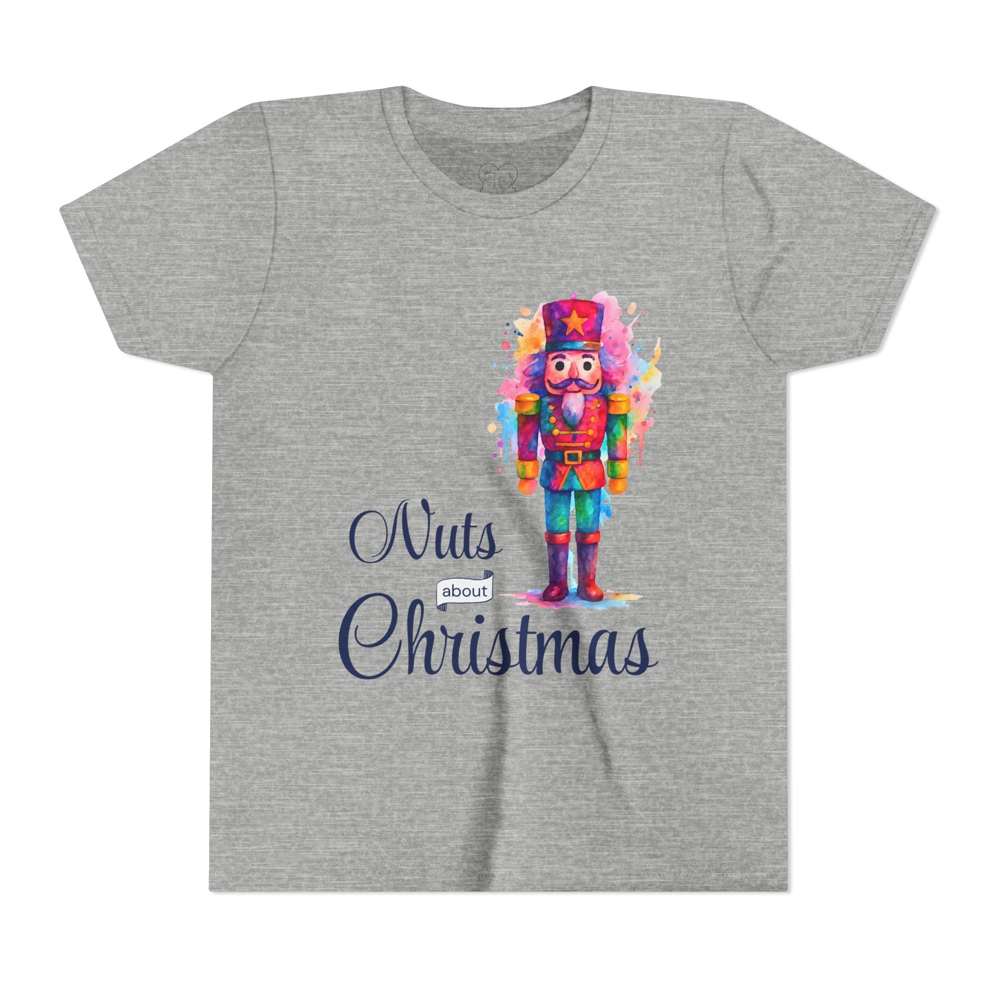 "Nuts about Christmas" Kids Short Sleeve Tee