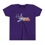 Kids "Hello Spring" Short Sleeve Tee