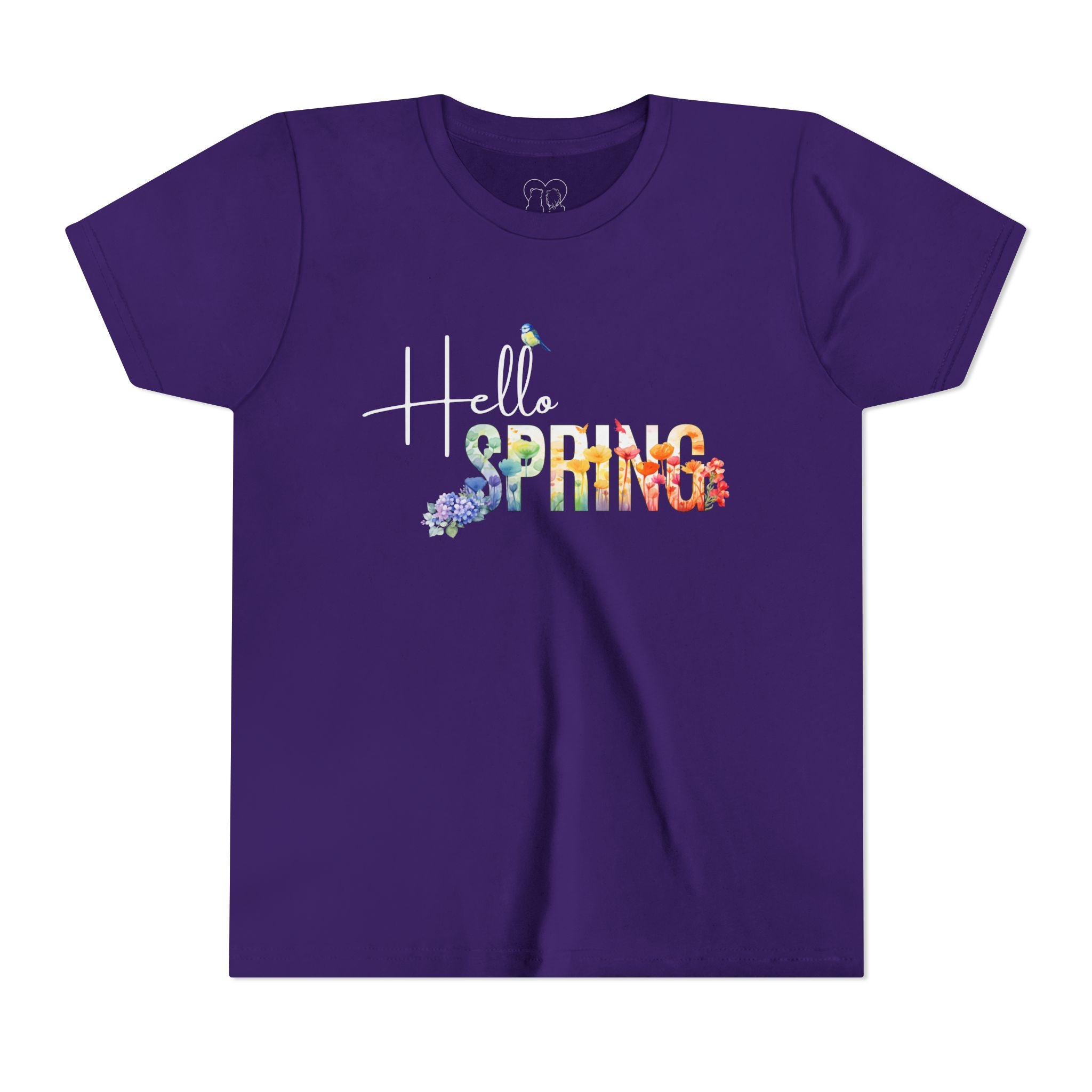 Kids "Hello Spring" Short Sleeve Tee