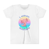"Axolotl Questions" Kids Short Sleeve Tee