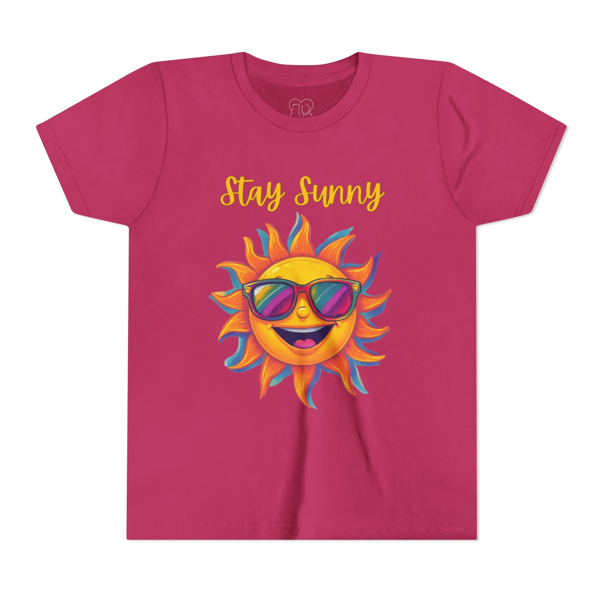 Kids "Stay Sunny" Short Sleeve Tee