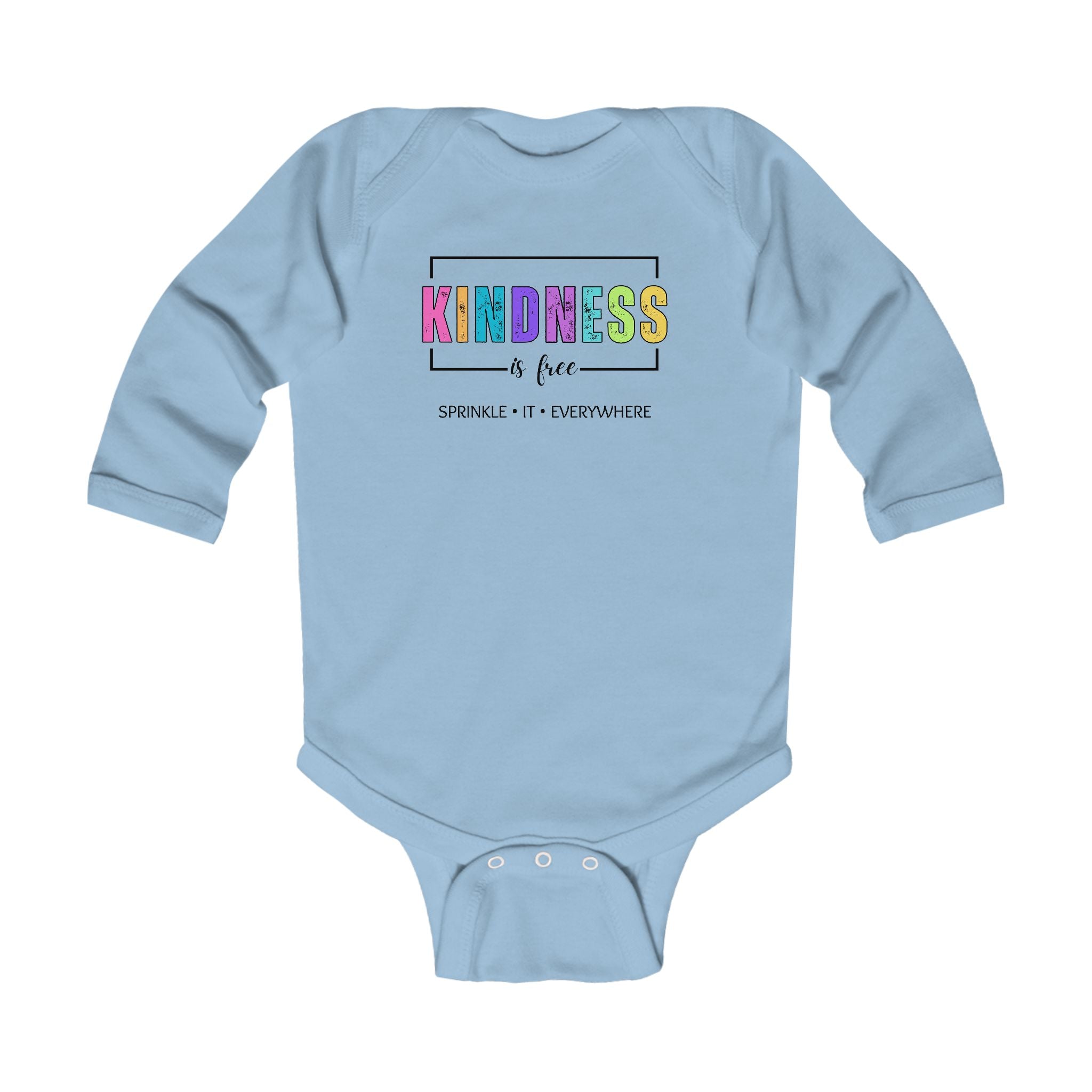 Baby "Sprinkle Kindness" Long Sleeve Bodysuit