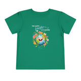 Toddler "The Earth Laughs in Flowers" Unisex Short Sleeve Tee