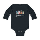"Sparkle" Baby Long Sleeve Bodysuit