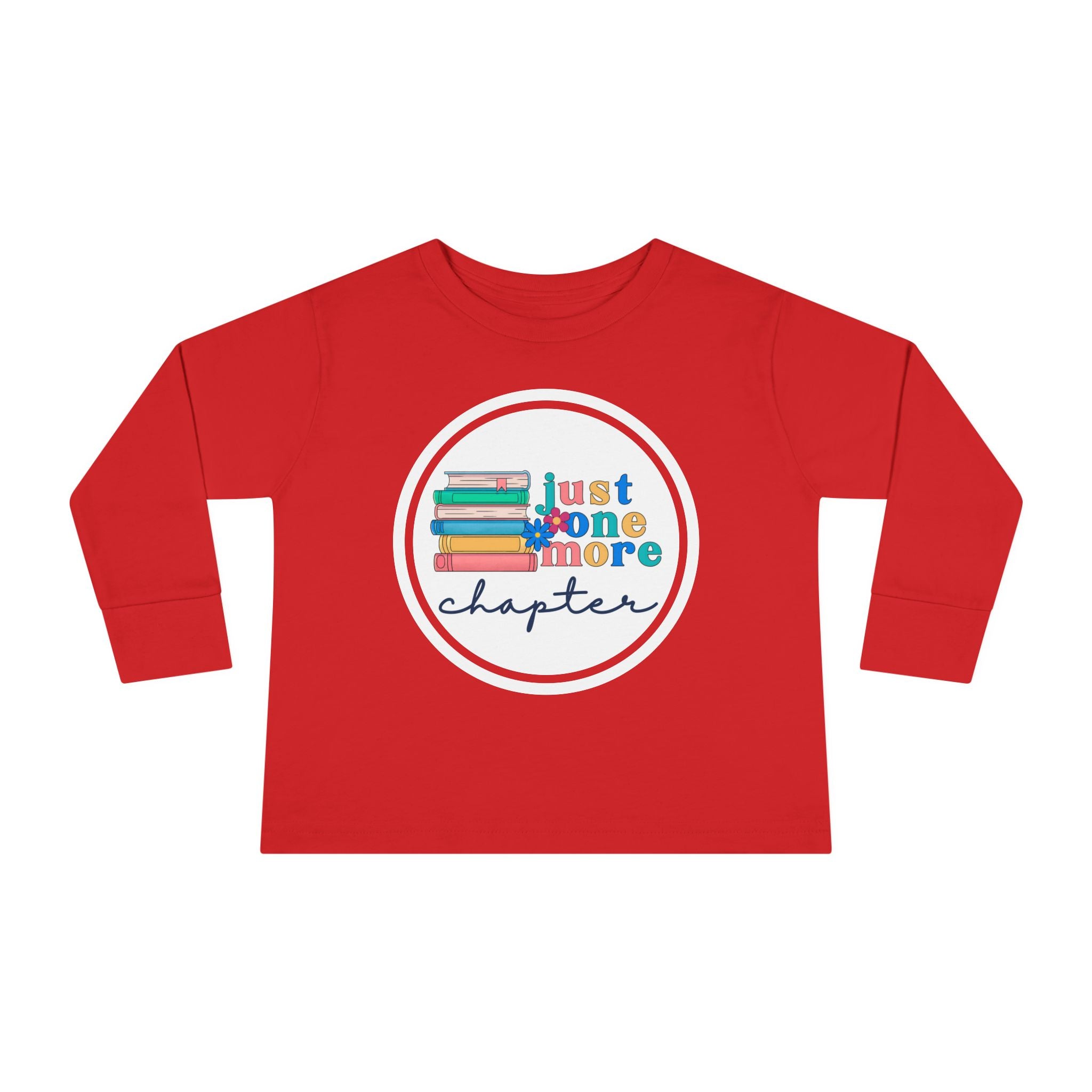 Toddler "One More Chapter" Long Sleeve TeeTo