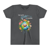 Kids "The Earth Laughs in Flowers" Unisex Short Sleeve Tee
