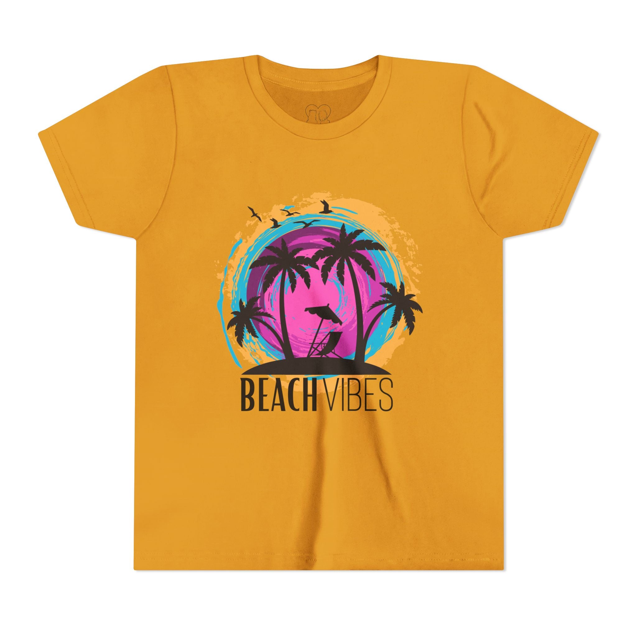 Kids "Beach Vibes" Short Sleeve Tee