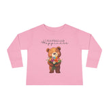 Toddler "Flowers are Happiness" URSA Long Sleeve Tee