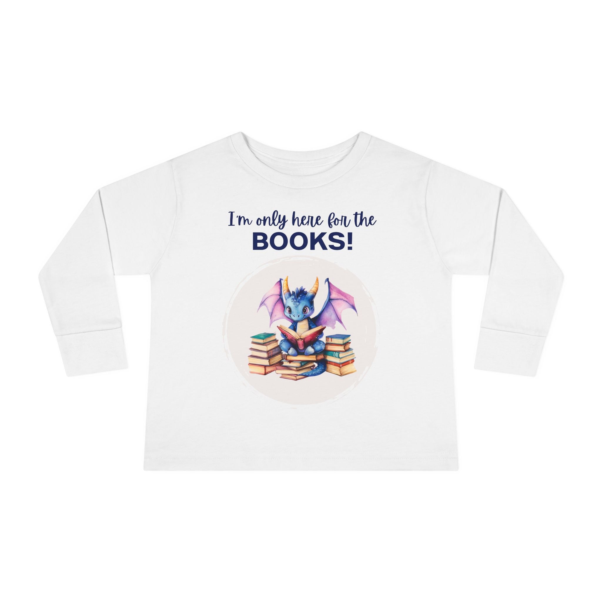 Toddler "Books" Long Sleeve Tee