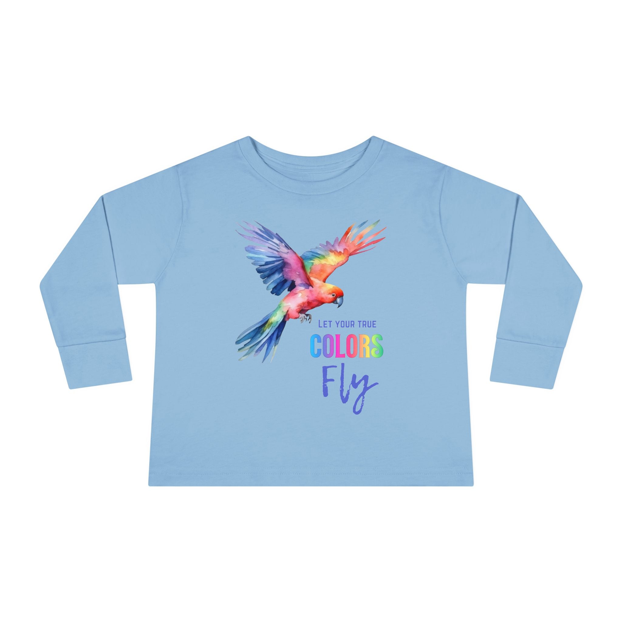 Toddler "True Colors" Long Sleeve Tee