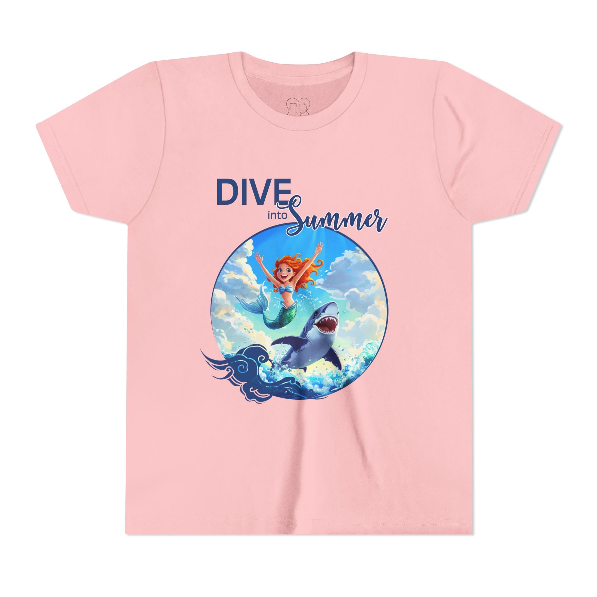 Kids "Mermaid Dive" Short Sleeve Tee