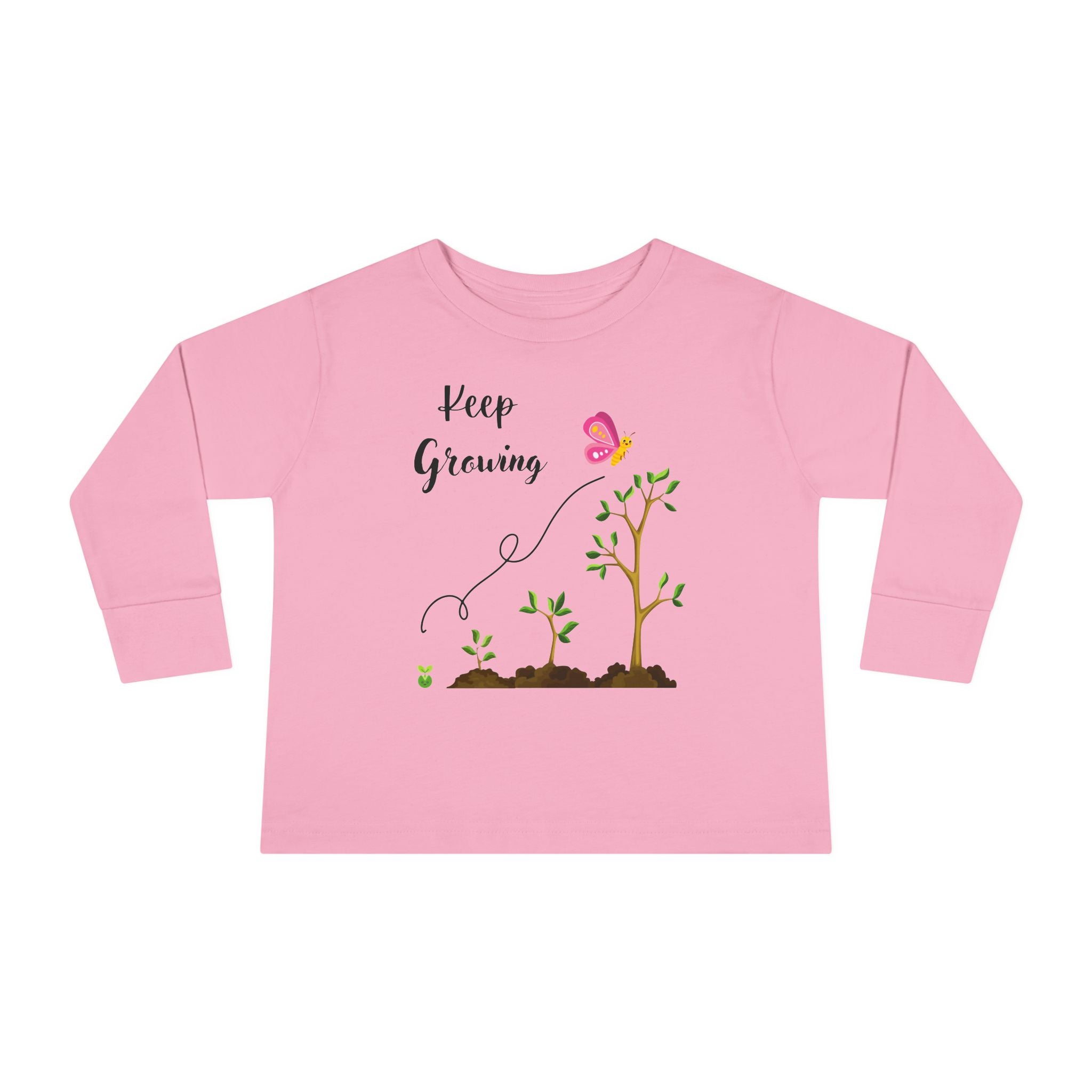 Toddler "Keep Growing" Long Sleeve Tee