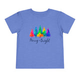 Sassy "Merry + Bright" Toddler Short Sleeve Tee