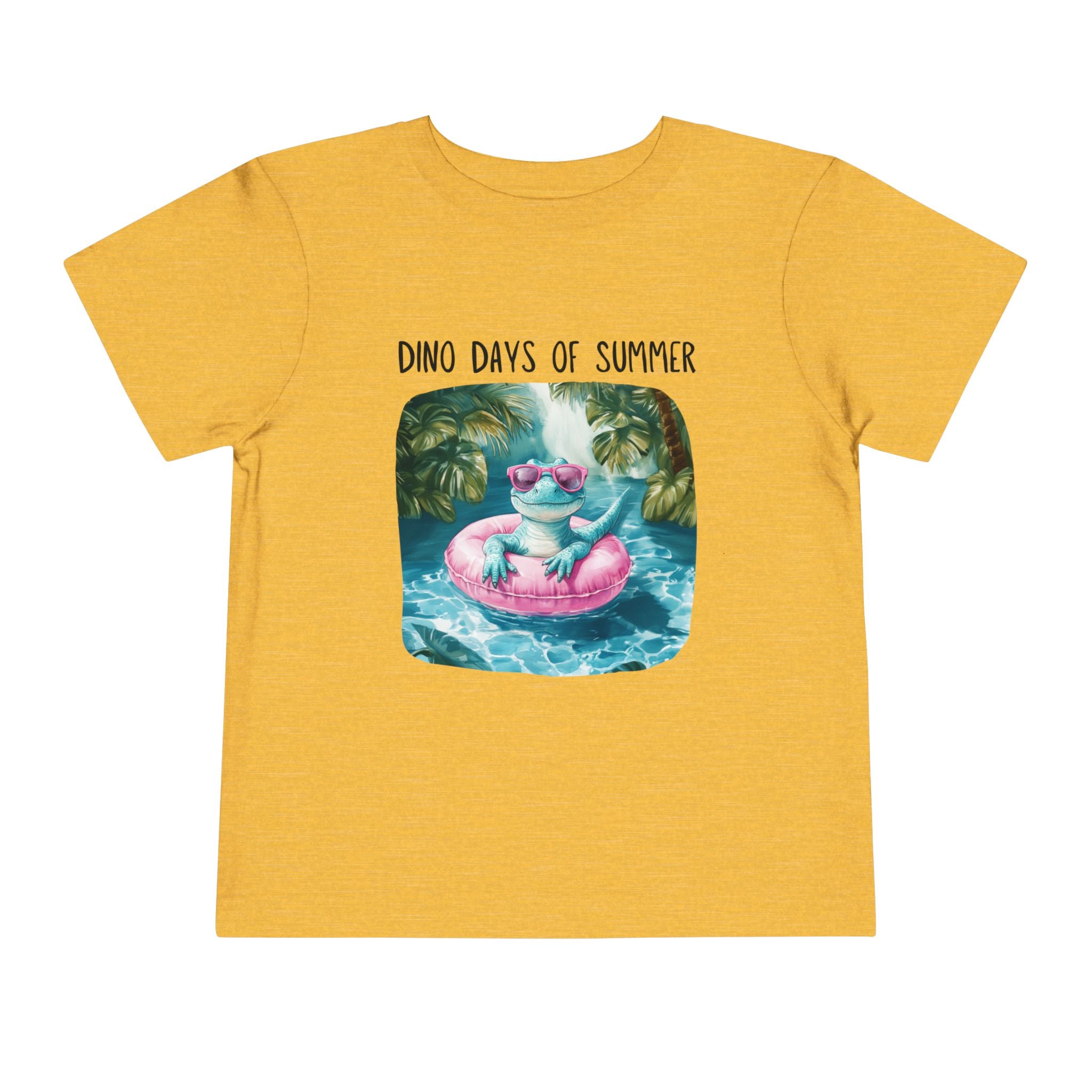 Toddler "Dino Summer" Short Sleeve Tee
