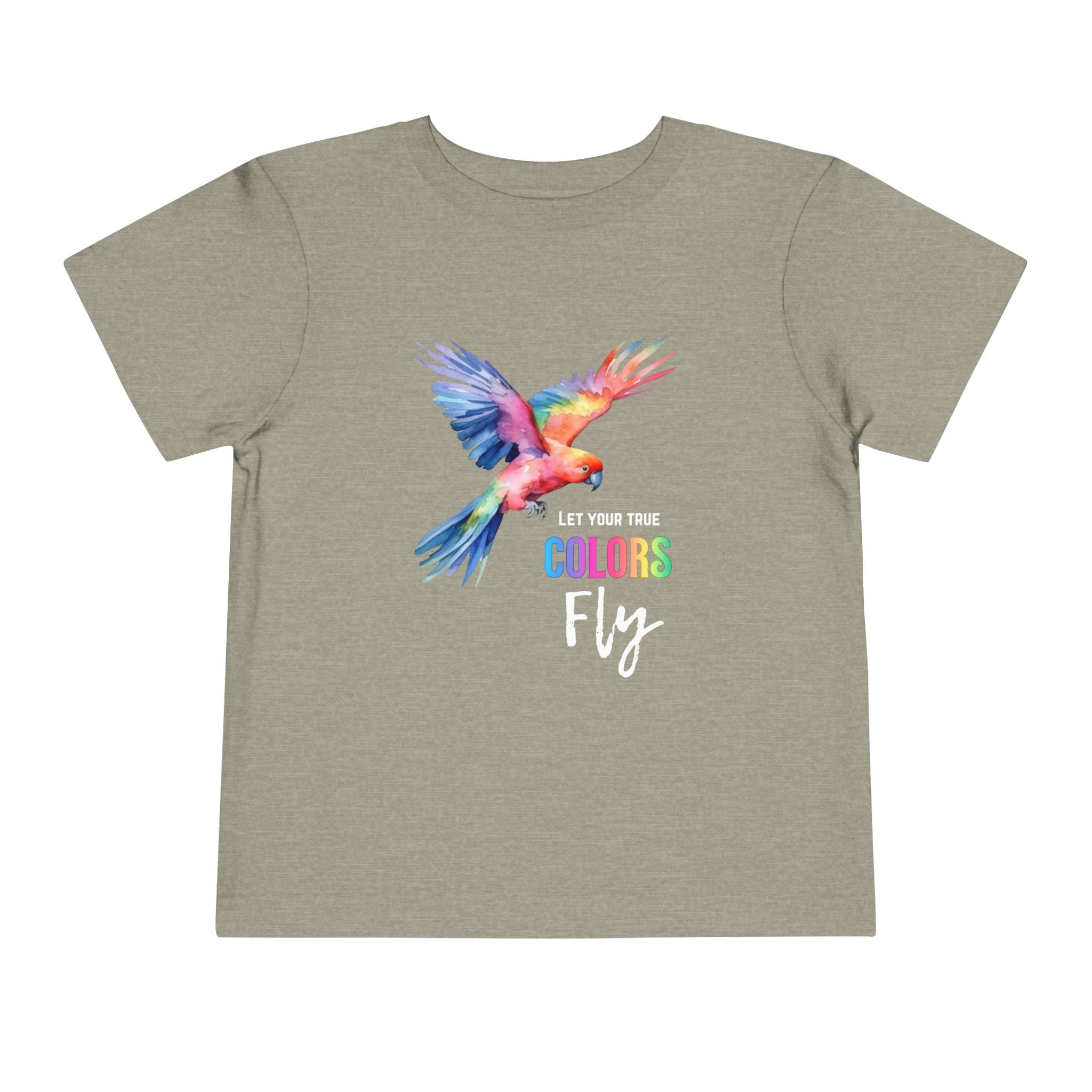 Toddler "True Colors" Short Sleeve Tee