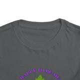Toddler "Happy To Be Me" Short Sleeve Tee