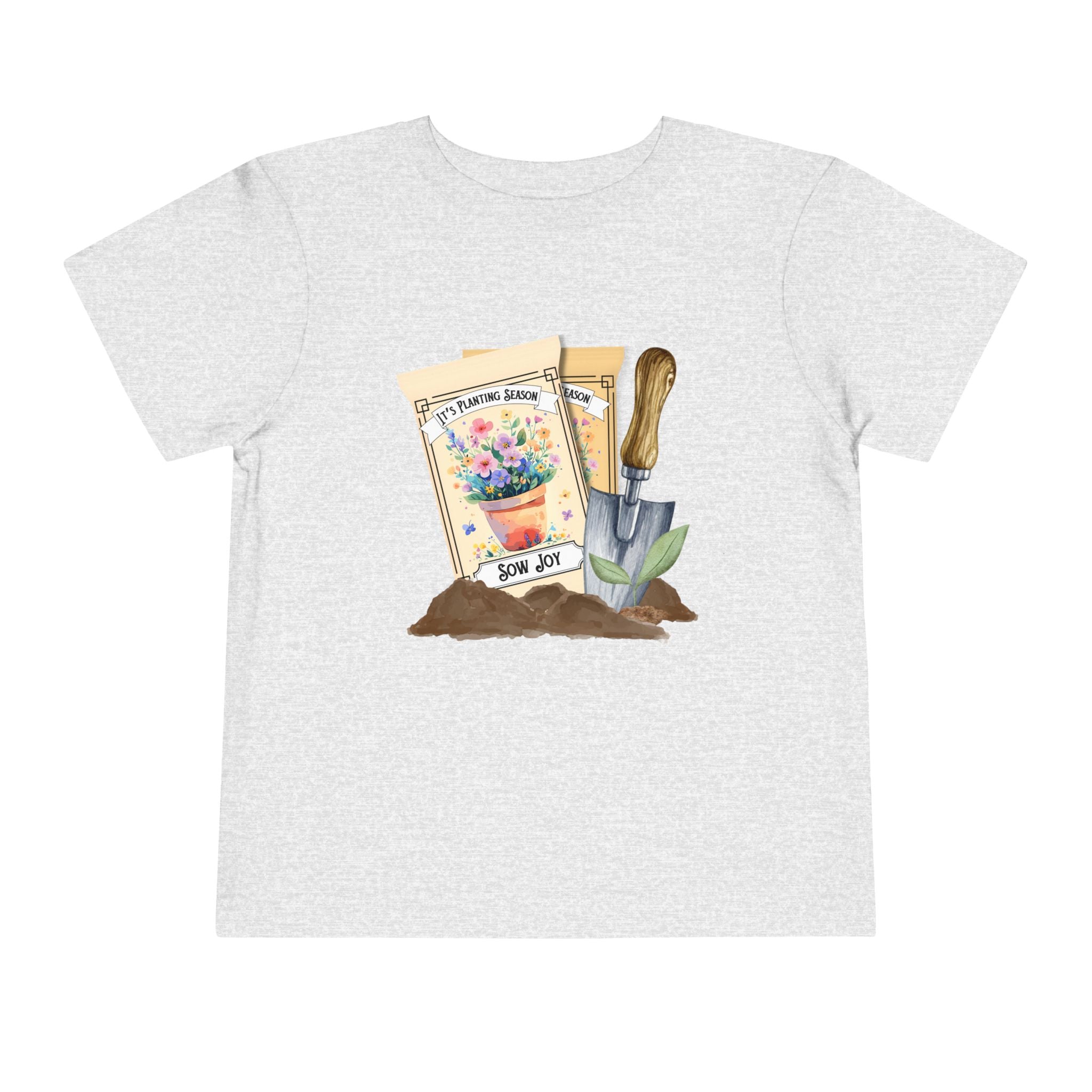 Toddler "Sow Joy" Seed Packet Short Sleeve Tee