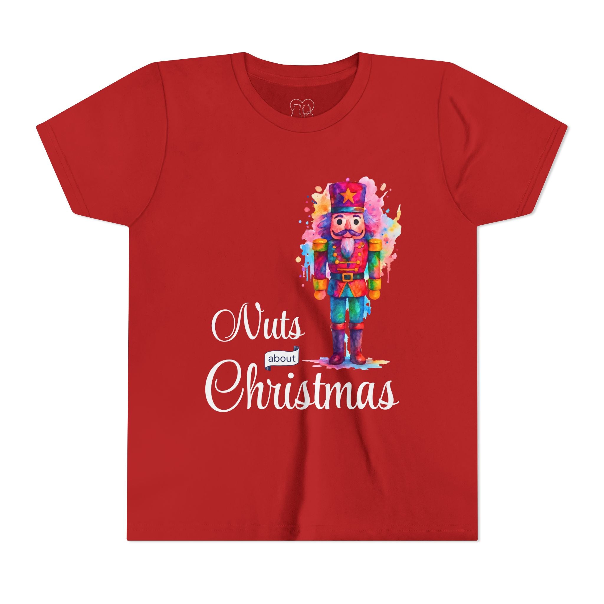 "Nuts about Christmas" Kids Short Sleeve Tee