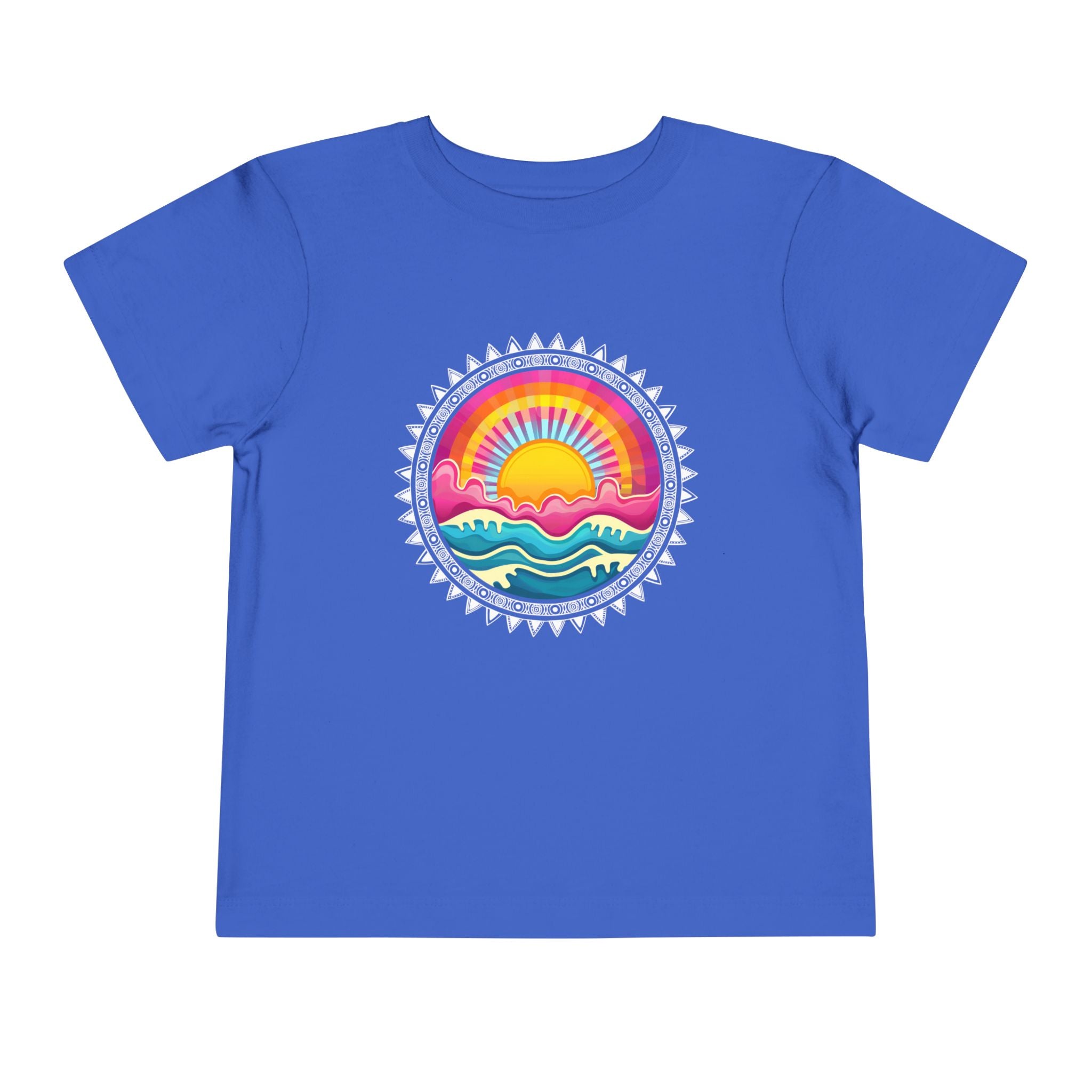 Toddler "Pacific Sunrise" Short Sleeve Tee